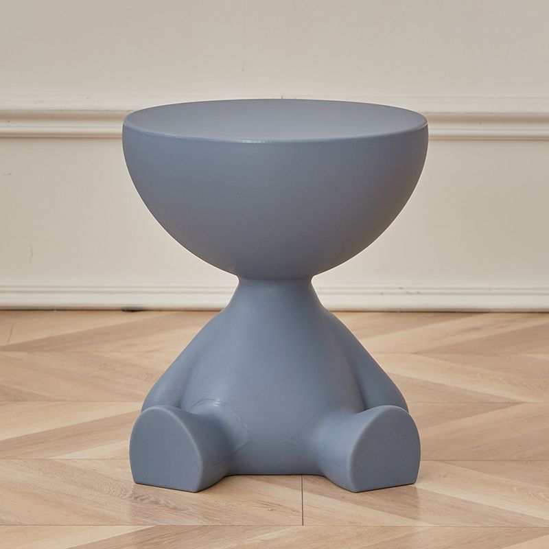 Light Luxury Cream Style Sofa Side Creative Flat Coffee Table