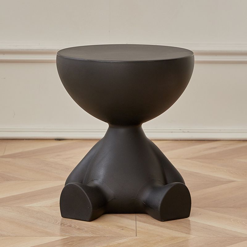Light Luxury Cream Style Sofa Side Creative Flat Coffee Table