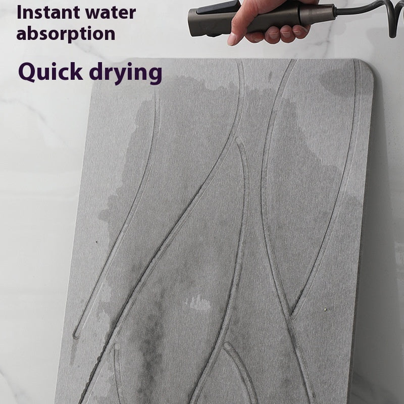 Diatom Ooze Non-slip Floor Mat Bathroom Nordic