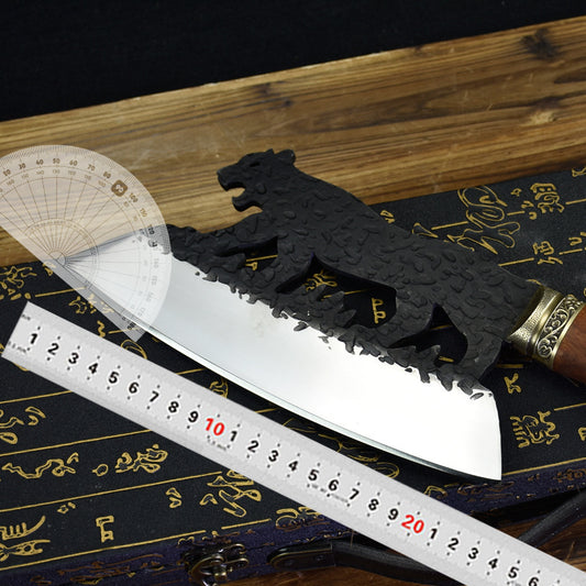 Forged Knife Meat Cleaver Slaughter Sharp Figured Vegetable Cutter Kitchen Cooking Tools